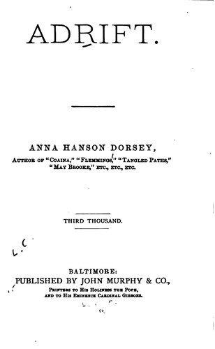 Cover for Adrift