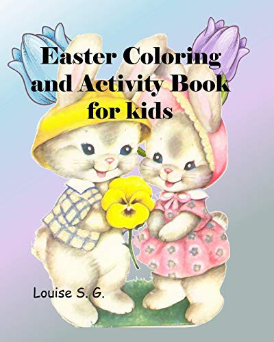 Cover for Easter Coloring and Activity Book