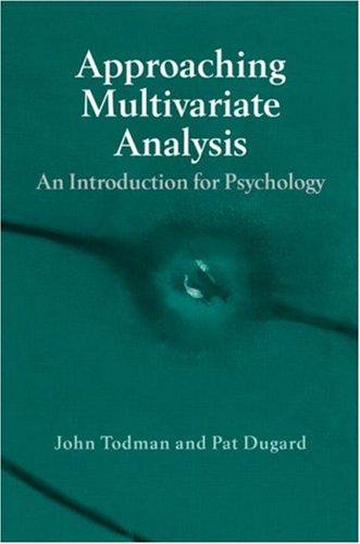 Cover for Approaching Multivariate Analysis