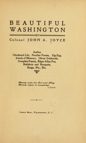 Cover for Beautiful Washington