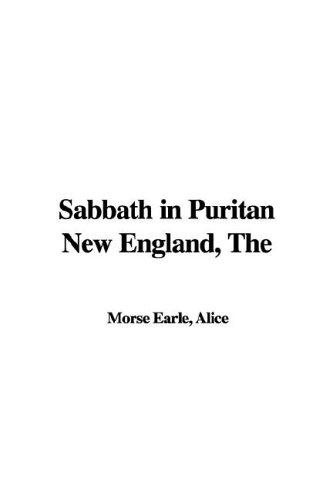 Cover for Sabbath in Puritan New England, The