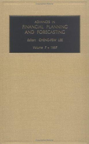 Cover for Advances in Financial Planning and Forecasting, Volume 7 (Advances in Financial Planning and Forecasting)