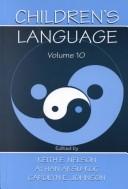 Cover for Children's language.