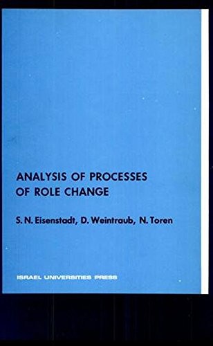 Cover for Analysis of Processes of Role Change