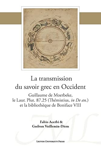 Cover for Transmission du Savoir Grec en Occident
