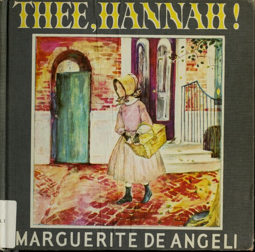 Cover for Thee, Hannah!