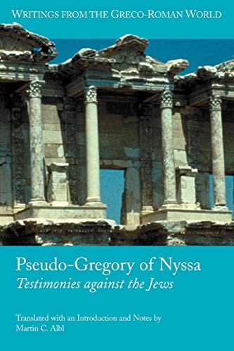 Cover for Pseudo-Gregory of Nyssa