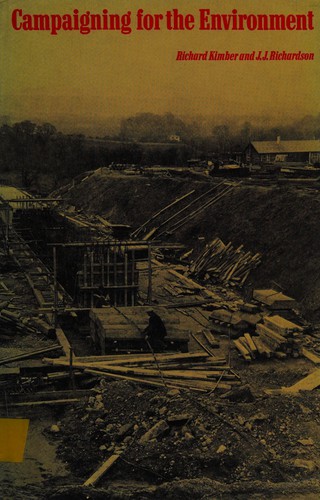 Cover for Campaigning for the environment