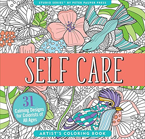 Cover for Self Care Coloring Book