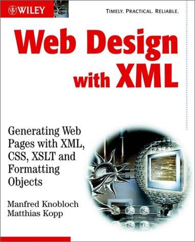Cover for Web Design with XML