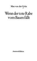 Cover for Wenn der tote Rabe vom Baum fällt