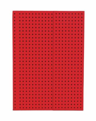 Cover for Paper Oh Circulo Red on Black A6 Lined