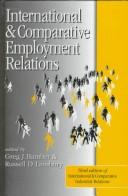 Cover for International and comparative employment relations
