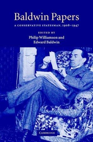 Cover for Baldwin Papers