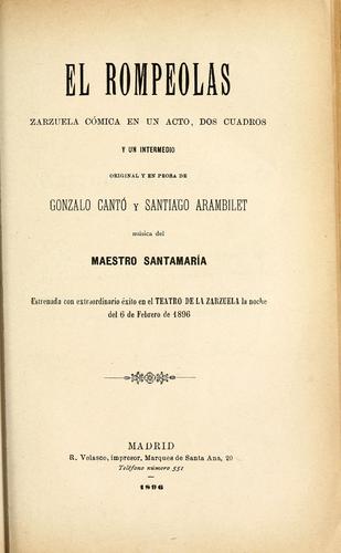 Cover for El rompeolas