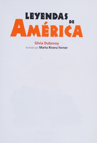 Cover for Leyendas de América