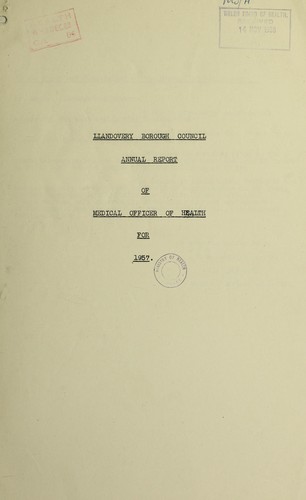 Cover for [Report 1957]