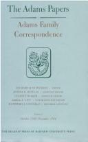 Cover for Adams family correspondence