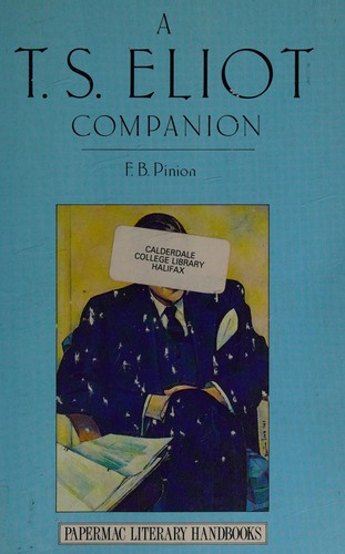 Cover for A T. S. Eliot Companion