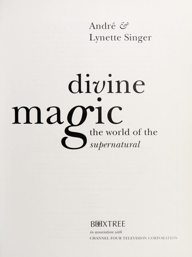 Cover for Divine Magic the World of the Superntaur
