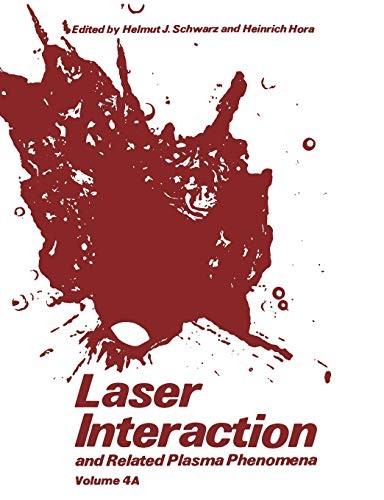 Cover for Laser Interaction and Related Plasma Phenomena