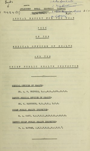 Cover for [Report 1966]
