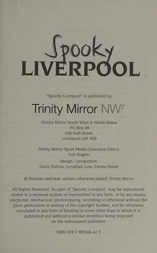 Cover for Spooky Liverpool