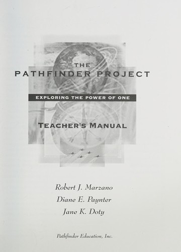 Cover for The Pathfinder Project