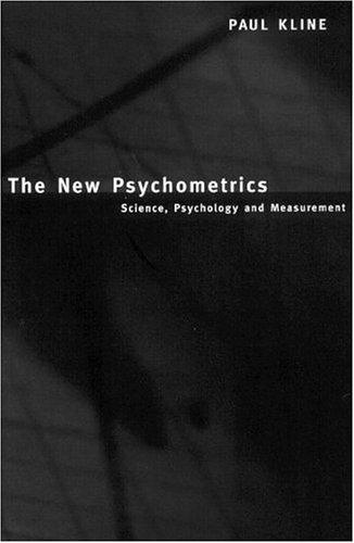 Cover for New Psychometrics