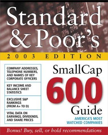 Cover for Standard & Poor's Smallcap 600 Guide 