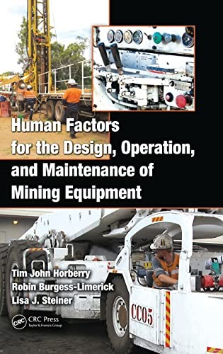 Cover for Human factors for the design, operation, and maintenance of mining equipment