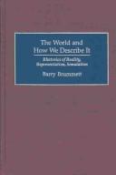Cover for The world and how we describe it