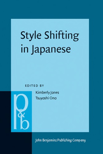 Cover for Style shifting in Japanese