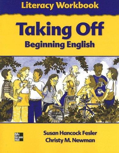 Cover for Taking Off Beginning English Literacy WB
