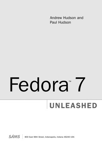 Cover for Fedora 7 unleashed