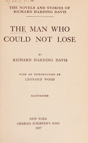 Cover for The Man Who Could Not Lose