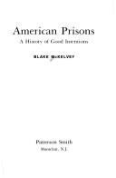 Cover for American Prisons