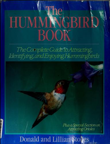 Cover for The hummingbird book