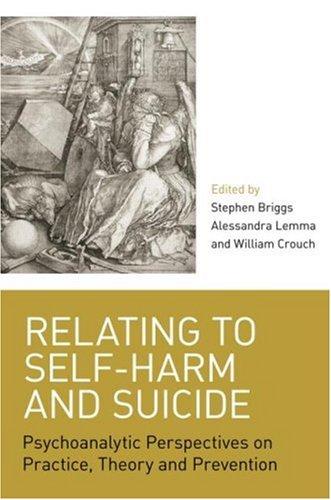 Cover for Relating to Self-harm and Suicide