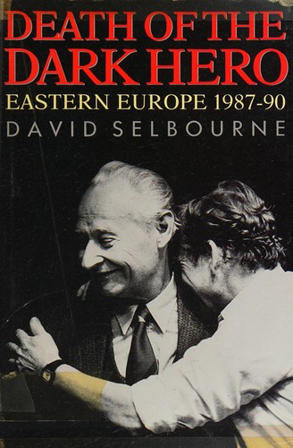 Cover for Death of the dark hero