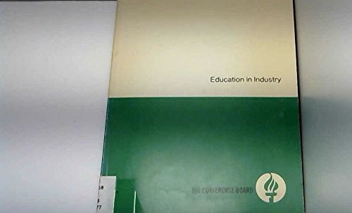 Cover for Education in industry