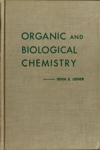 Cover for Organic and biological chemistry.