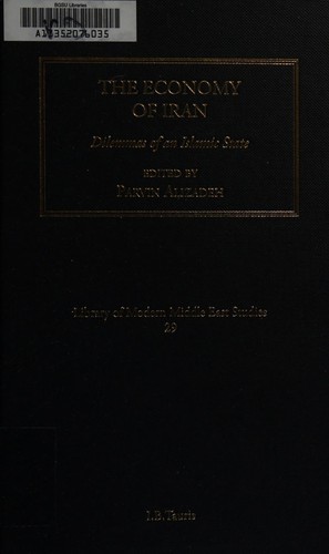 Cover for The economy of Iran