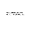 Cover for The Housing status of black Americans