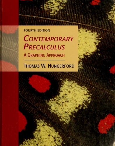 Cover for Contemporary precalculus