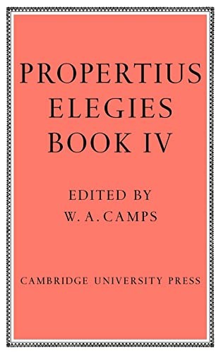 Cover for Propertius