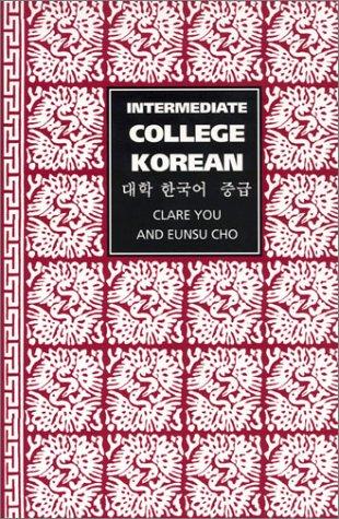 Cover for Intermediate College Korean