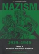 Cover for Nazism, 1919-1945: State, Economy, and Society, 1933-38 
