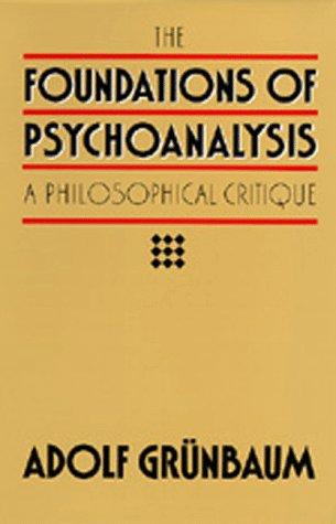 Cover for The Foundations of Psychoanalysis
