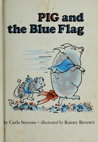 Cover for Pig and the blue flag